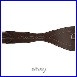 Schneiders Anatomical Leather Havana Horse Girth withNeoprene Liner Various Size