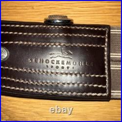 Schockemohle Saddle Girth Portland, Anatomic Leather Girth