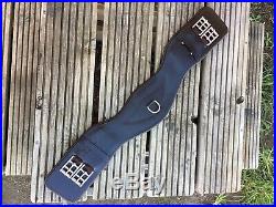 Shoulder Relief Girth Dressage, Size 24 Brown Leather
