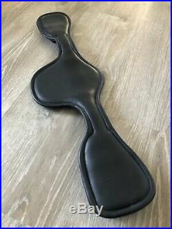 (Size 65cm) Black Amerigo Protector Dressage Girth with Vibram