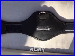 Soft Passier Blu Wave black leather dressage girth 65cm 26 used once RRP£125