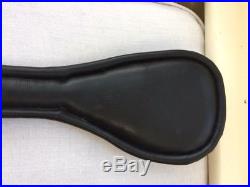 Soft Passier Blu Wave black leather dressage girth 65cm 26 used once RRP£125