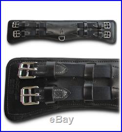 Stubben Deluxe Black Leather Dressage Girth size 22