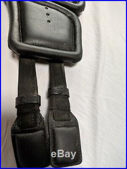 Stubben Horse Equi-Soft Leather Dressage Girth 28. Black, excellent condition