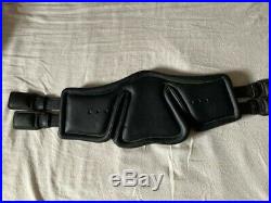 Stubben Leather Equi-Soft Dressage Saddle Girth. 60 cm Black