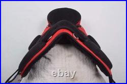 Synthetic English Horse Saddle All Purpose FREEMAX Treeless Suede Tack Size10-18