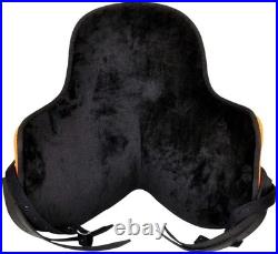 Synthetic Horse Saddle English All Purpose FREEMAX Treeless Suede Tack Size10-18
