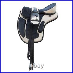 Synthetic Treeless All Purpose Freemax Suede English Horse Saddles 10-18 inches Synthetic Treeless All Purpose Freemax Suede English Horse Saddles 10-18 inches