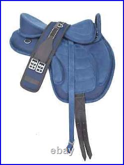 Synthetic Treeless Freemax English Horse Saddle Size 12 To 18 Inch