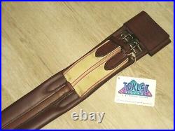 TOKLAT Ainsley Brown Leather English Dressage Girth withElastic Size 30 NWT
