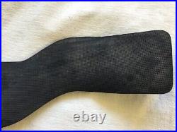 TSF, StretchTec, Shoulder Relief, Dress Girth 24 Black. Neoprene and wool liner