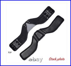 TSF StretchTec Shoulder Relief Girth BLACK with 1-Leather and 2-Fleece Liners 26
