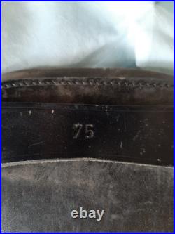 ThinLine Contour Comfort Dressage Girth with Elastic -Black-75cm29