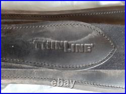 ThinLine Contour Comfort Dressage Girth with Elastic -Black-75cm29