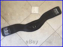 Total Saddle Fit Leather Dressage Girth Black Size 30 purchased but never used