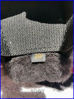 Total Saddle Fit STRETCHTEC Dressage Girth 20 Black Black Fleece Liner