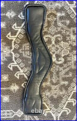 Total Saddle Fit Shoulder Relief Black Leather Girth size 20