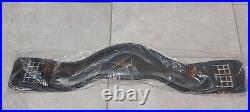 Total Saddle Fit Shoulder Relief Black Leather Girth size 26. BRAND NEW