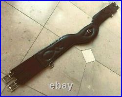 Total Saddle Fit Shoulder Relief Brown All Leather Girth Size 58