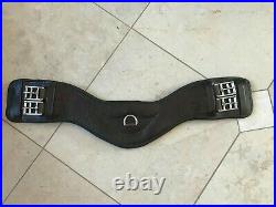 Total Saddle Fit Shoulder Relief Brown Leather Girth size 20