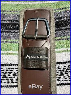 Total Saddle Fit Shoulder Relief Cinch Western 34 Brown- with Felt Liner