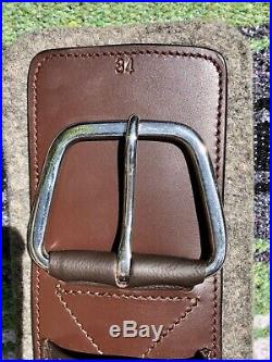 Total Saddle Fit Shoulder Relief Cinch Western 34 Brown- with Felt Liner