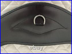 Total Saddle Fit Shoulder Relief Dressage Girth 30 Black Leather