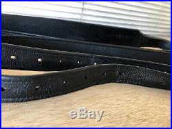 Total Saddle Fit- Stability Stirrup Leathers 60 Black Dressage