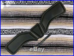 Total Saddle Fit StretchTec Dressage Girth 22 Black Black Leather Liner
