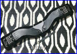 Total Saddle Fit StretchTec Dressage Girth 30 Black Fleece Liner