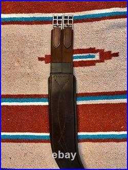 Total Saddle Fit StretchTec Jump Girth 52 Brown Leather Liner