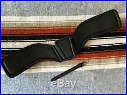 Total Saddle Fit StretchTec Shoulder Relief Dressage Girth Black 24
