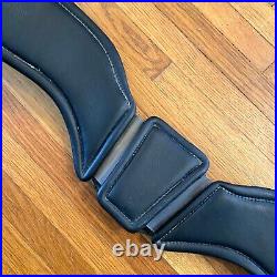 Total Saddle Fit StretchTec Shoulder Relief Girth Black Padded Leather 24