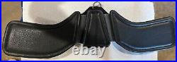 Total Saddle Fit Stretchtec Shoulder Relief Dressage Girth 20 Black Leather