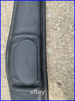 Treadstone Soft Comfort Dressage Girth 34 Richtan Leather Black
