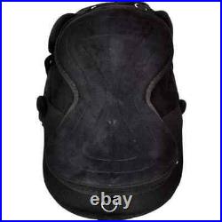 Treeless Freemax Synthetic English Saddle 10 to 18 Inch Free Matching Girth