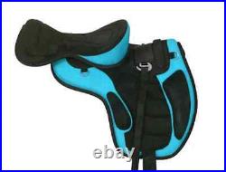 Treeless Freemax Synthetic Horse Saddle English Saddle + Girth + Halter Free Treeless Freemax Synthetic Horse Saddle English Saddle + Girth + Halter Free