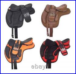 Treeless Freemax Synthetic Horse saddle Size 12 to 18 Inch