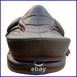 Treeless Leather Softy Horse Saddle & Tack All Sizes Available + Girth