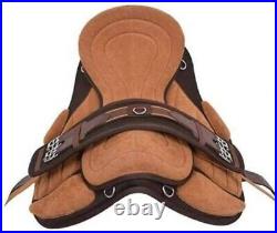Treeless Synthetic Freemax Western Horse Saddles with Matching Girth