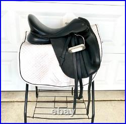 Trilogy Debbie McDonald Dressage Saddle 18 Medium Wide with Many Extras Trilogy Debbie McDonald Dressage Saddle 18 Medium Wide with Many Extras