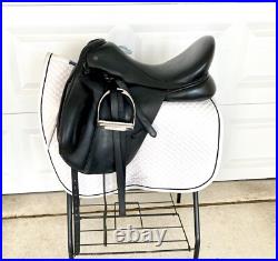 Trilogy Debbie McDonald Dressage Saddle 18 Medium Wide with Many Extras Trilogy Debbie McDonald Dressage Saddle 18 Medium Wide with Many Extras