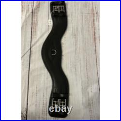 USED Total Saddle Fit Leather Dressage Girth- Black- 26