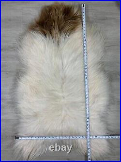 Unique Sheepskin Brown Genuine Beautiful Natural Rug Pelt Throw Pet Bed Unique Sheepskin Brown Genuine Beautiful Natural Rug Pelt Throw Pet Bed
