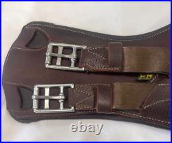 Used Devoucoux Makila Dressage Girth Brown 20