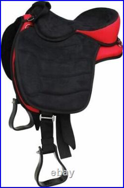 Western Freemax Synthetic Treeless Horse Saddle With All set Size 13 to 18 Western Freemax Synthetic Treeless Horse Saddle With All set Size 13 to 18