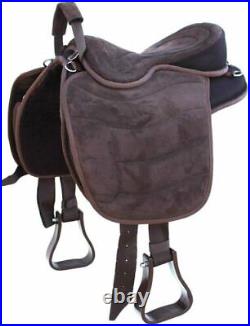 Western Freemax Synthetic Treeless Horse Saddle With All set Size 13 to 18 Western Freemax Synthetic Treeless Horse Saddle With All set Size 13 to 18