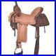 Western_Leather_Barrel_Saddle_With_Free_Matching_Headstall_Breast_Collar_Cinch_01_wz