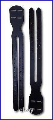 Western To Dressage Girth Converter 100% Leather with Webbing on the Back