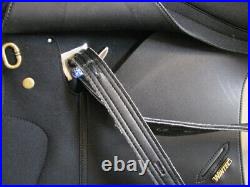 Wintec Dressage Saddle 17 1/2 with Cinch, Leathers & Stirrups Model 250